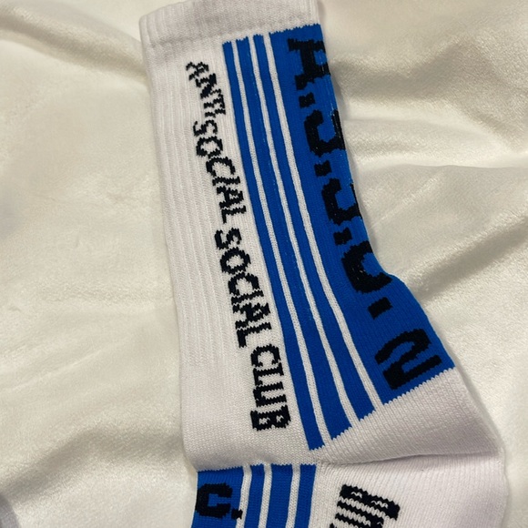 NWT AntiSocialSocialClub “pack your things” 2023 socks - Picture 2 of 5